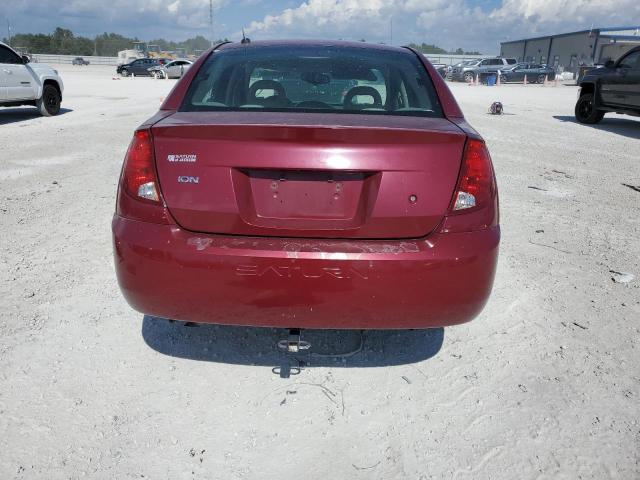 1G8AJ55F37Z121844 - 2007 SATURN ION LEVEL 2 Բորդո լուսանկար 6