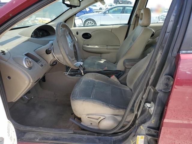 1G8AJ55F37Z121844 - 2007 SATURN ION LEVEL 2 Բորդո լուսանկար 7
