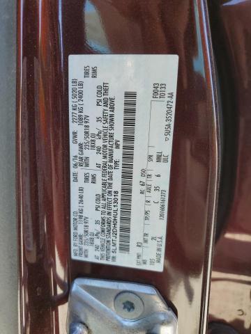 5LMTJ2DH0HUL13018 - 2017 LINCOLN MKC SELECT Bordeaux Foto 14