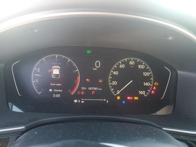 19XFL1H79RE017912 - 2024 HONDA CIVIC EXL ნაცრისფერი ფოტო 9