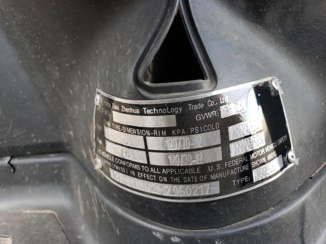 L37MMJBV2MZ050217 - 2021 DAIX SCOOTER 黑色 照片 10