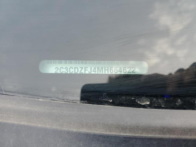 2C3CDZFJ4MH664622 - 2021 DODGE CHALLENGER R/T SCAT PACK GRAY photo 12