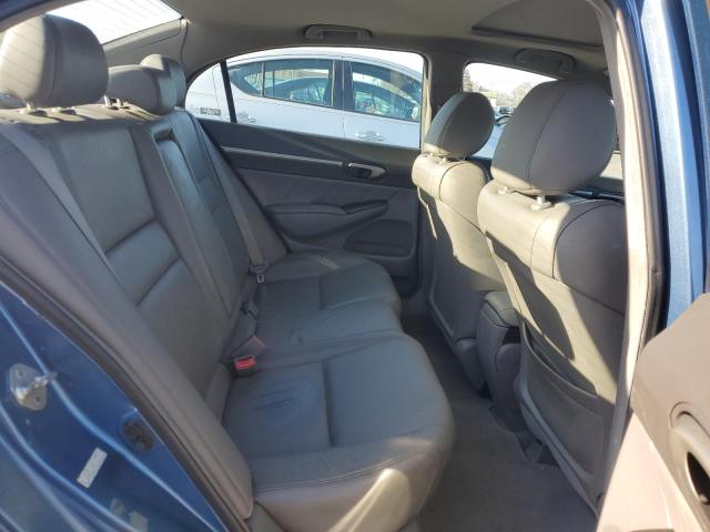 2HGFA16989H336718 - 2009 HONDA CIVIC EXL BLUE photo 10