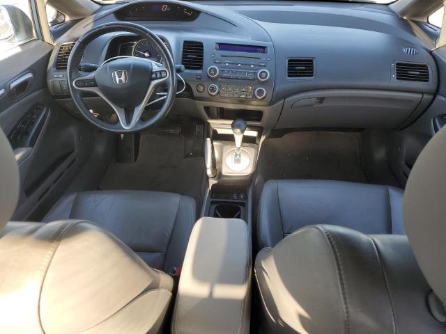 2HGFA16989H336718 - 2009 HONDA CIVIC EXL BLUE photo 8