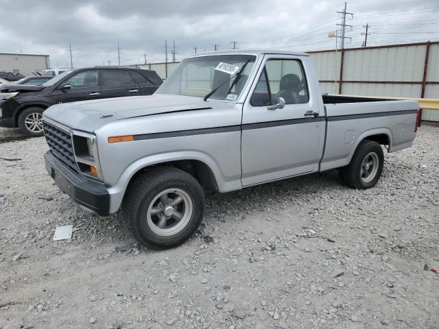 1FTCF10F6BUA20318 - 1981 FORD F100 SILVER photo 1