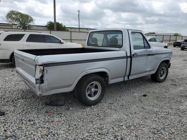 1FTCF10F6BUA20318 - 1981 FORD F100 SILVER photo 3