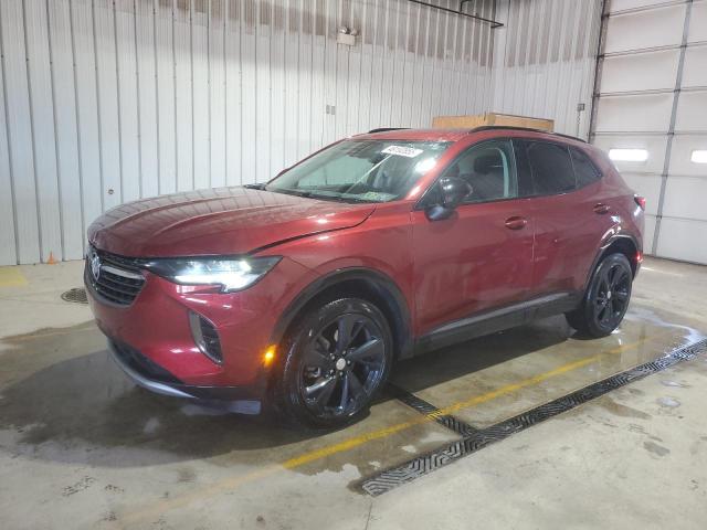 LRBFZMR45MD056722 - 2021 BUICK ENVISION PREFERRED ბურგუნდია ფოტო 1