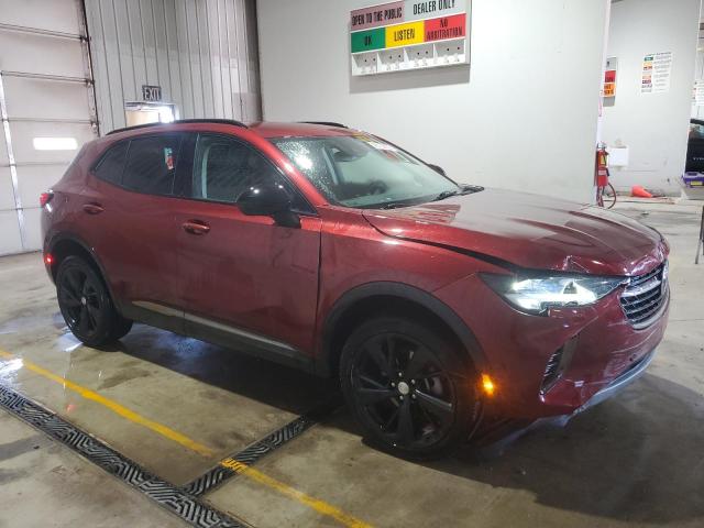 LRBFZMR45MD056722 - 2021 BUICK ENVISION PREFERRED ბურგუნდია ფოტო 4