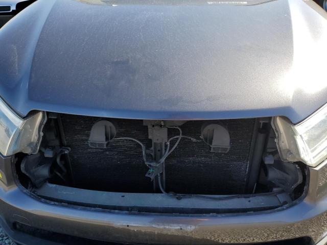 5TDKKRFHXGS147695 - 2016 TOYOTA HIGHLANDER XLE 灰色 照片 12