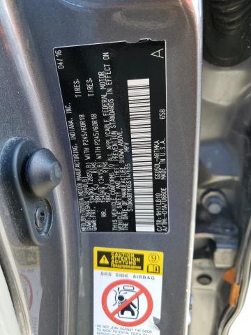 5TDKKRFHXGS147695 - 2016 TOYOTA HIGHLANDER XLE 灰色 照片 13