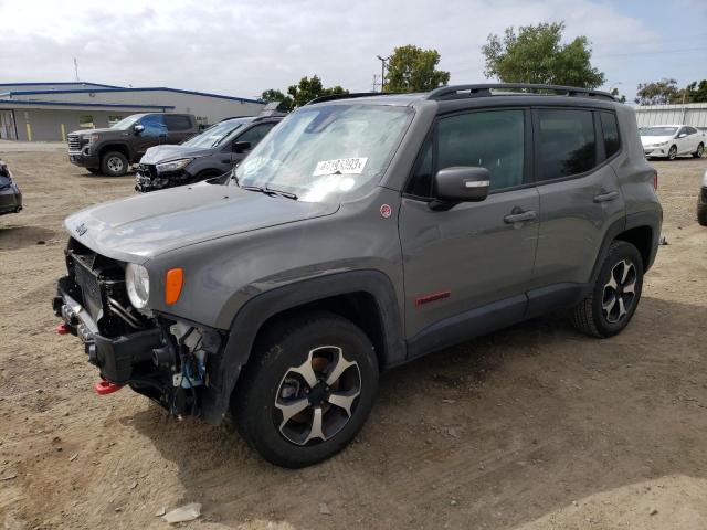 ZACNJDC18MPM35988 - 2021 JEEP RENEGADE TRAILHAWK GRAY photo 1