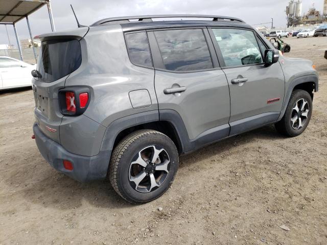 ZACNJDC18MPM35988 - 2021 JEEP RENEGADE TRAILHAWK GRAY photo 3