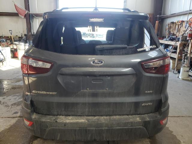 MAJ6P1CL8JC159985 - 2018 FORD ECOSPORT SES Szary zdjęcie 6