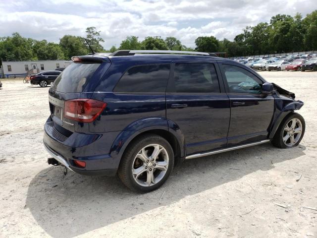 3C4PDCGG9HT604930 - 2017 DODGE JOURNEY CROSSROAD BLUE photo 3