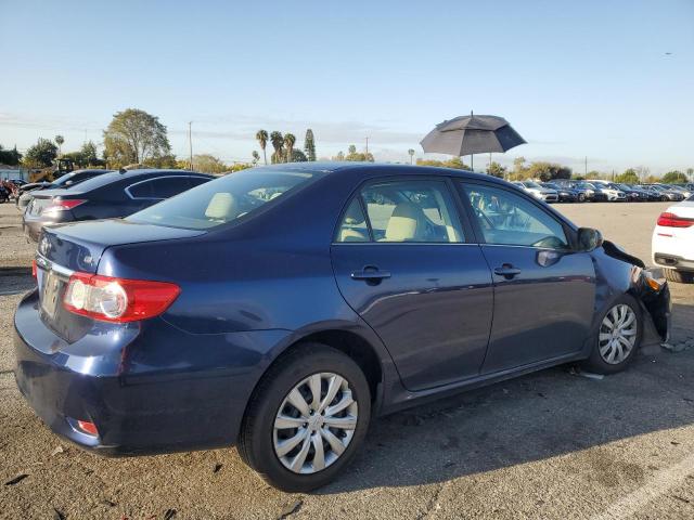 5YFBU4EE3DP170230 - 2013 TOYOTA COROLLA BASE BLUE photo 3