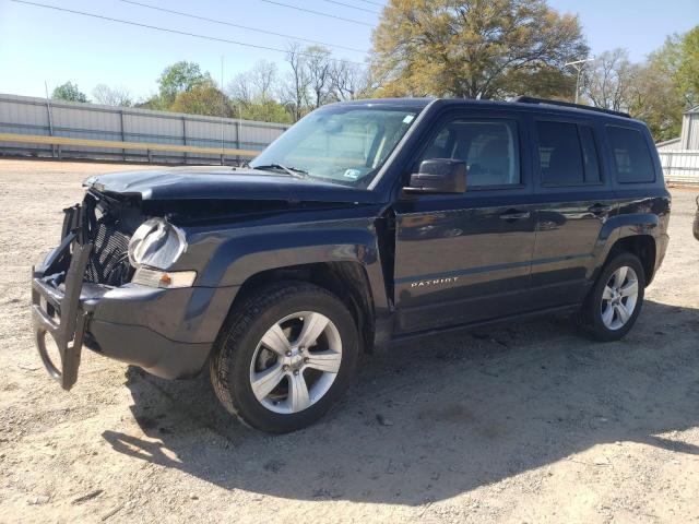 1C4NJRFB3ED762237 - 2014 JEEP PATRIOT LATITUDE GRAY photo 1