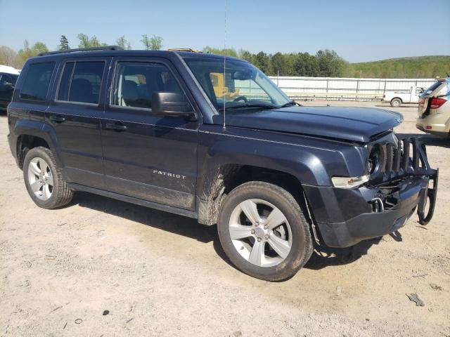 1C4NJRFB3ED762237 - 2014 JEEP PATRIOT LATITUDE GRAY photo 4