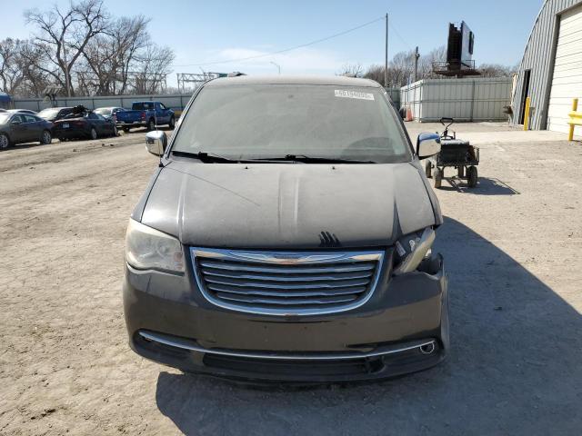 2C4RC1CG1CR273391 - 2012 CHRYSLER TOWN & COU TOURING L BLACK photo 5