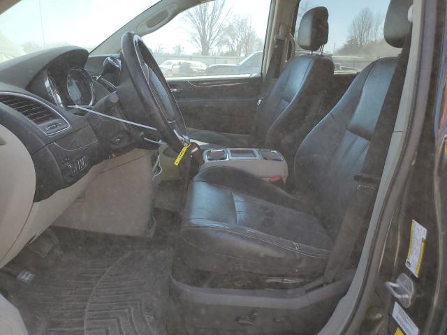 2C4RC1CG1CR273391 - 2012 CHRYSLER TOWN & COU TOURING L BLACK photo 7