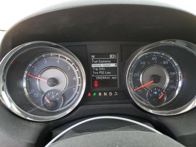 2C4RC1CG1CR273391 - 2012 CHRYSLER TOWN & COU TOURING L BLACK photo 9