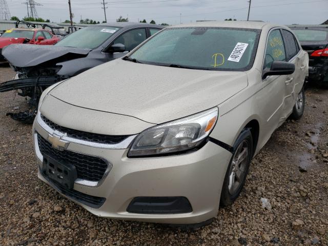 1G11B5SL4FF188975 - 2015 CHEVROLET MALIBU LS BEIGE photo 2