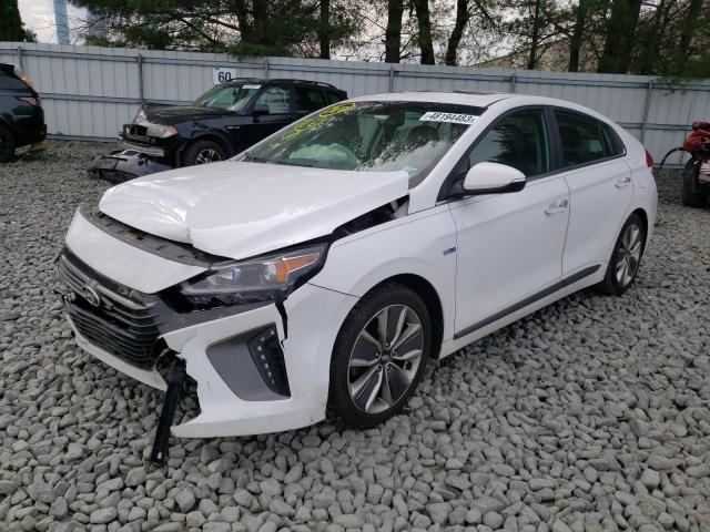 KMHC85LC0HU036201 - 2017 HYUNDAI IONIQ LIMITED WHITE photo 1