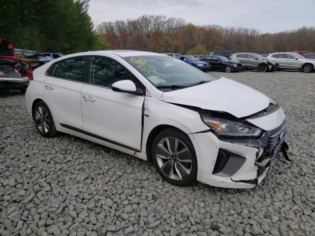 KMHC85LC0HU036201 - 2017 HYUNDAI IONIQ LIMITED WHITE photo 4