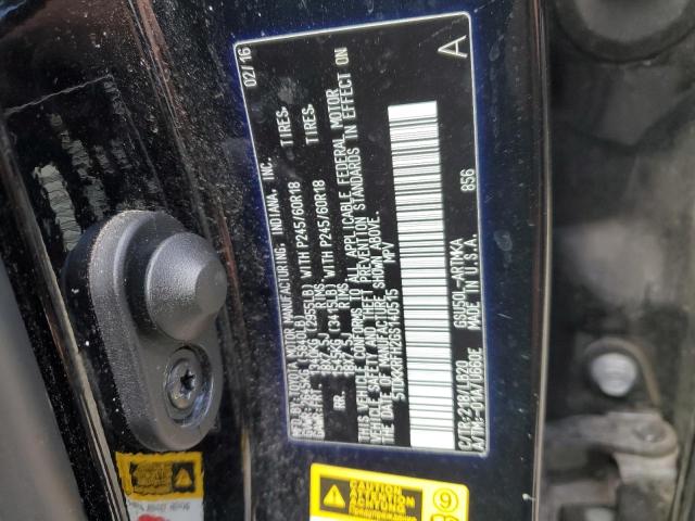 5TDKKRFH2GS140515 - 2016 TOYOTA HIGHLANDER XLE 黑色 照片 13