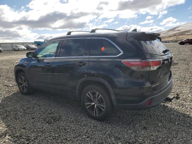 5TDKKRFH2GS140515 - 2016 TOYOTA HIGHLANDER XLE 黑色 照片 2
