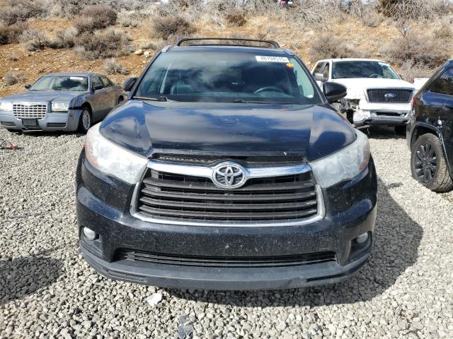 5TDKKRFH2GS140515 - 2016 TOYOTA HIGHLANDER XLE 黑色 照片 5