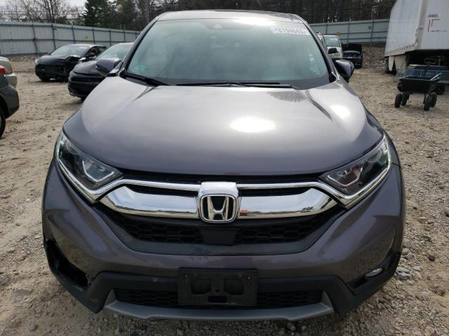 2HKRW2H81HH605123 - 2017 HONDA CR-V EXL GRAY photo 5