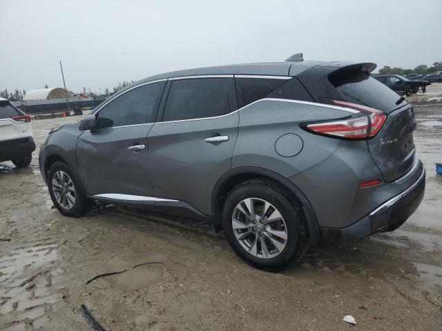 5N1AZ2MG6JN145668 - 2018 NISSAN MURANO S GRAY photo 2