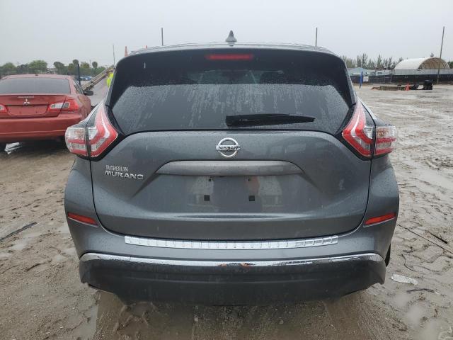 5N1AZ2MG6JN145668 - 2018 NISSAN MURANO S GRAY photo 6