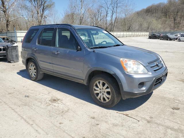 JHLRD78996C047013 - 2006 HONDA CR-V SE BLUE photo 4