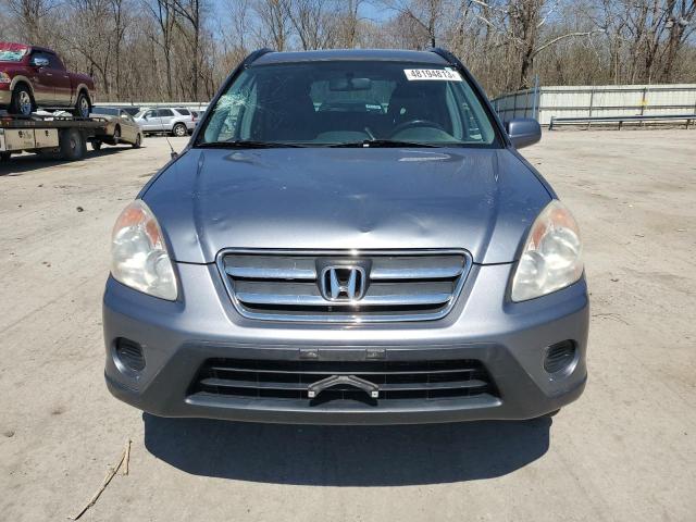 JHLRD78996C047013 - 2006 HONDA CR-V SE BLUE photo 5