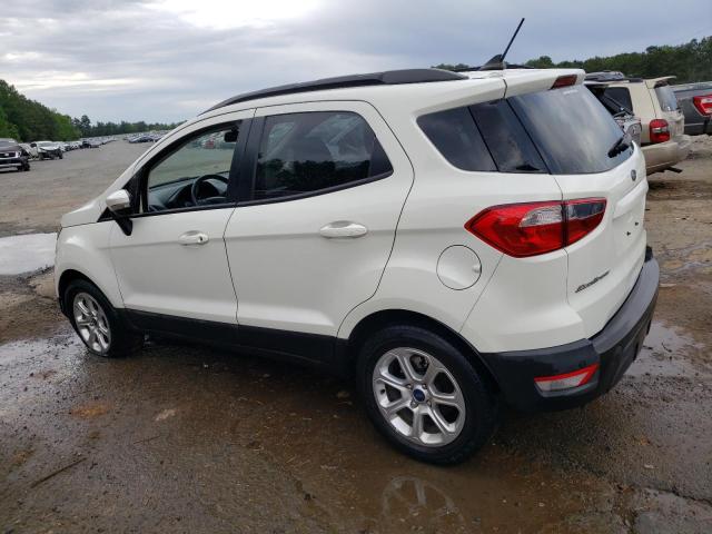 MAJ3S2GE9LC386463 - 2020 FORD ECOSPORT SE WHITE photo 2