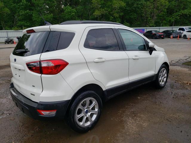 MAJ3S2GE9LC386463 - 2020 FORD ECOSPORT SE WHITE photo 3