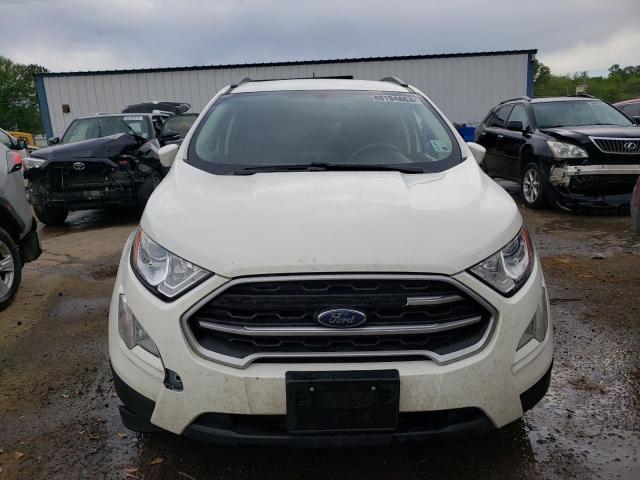 MAJ3S2GE9LC386463 - 2020 FORD ECOSPORT SE WHITE photo 5