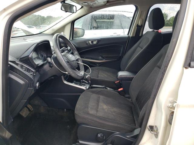 MAJ3S2GE9LC386463 - 2020 FORD ECOSPORT SE WHITE photo 7