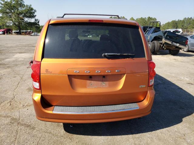 2D4RN3DG4BR669045 - 2011 DODGE GRAND CARA MAINSTREET ORANGE photo 6