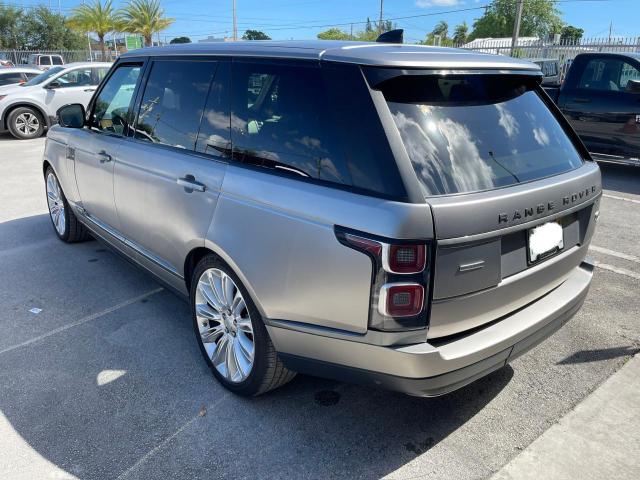 SALGV5RE0JA396463 - 2018 LAND ROVER RANGE ROVE AUTOBIOGRAPHY TAN photo 3