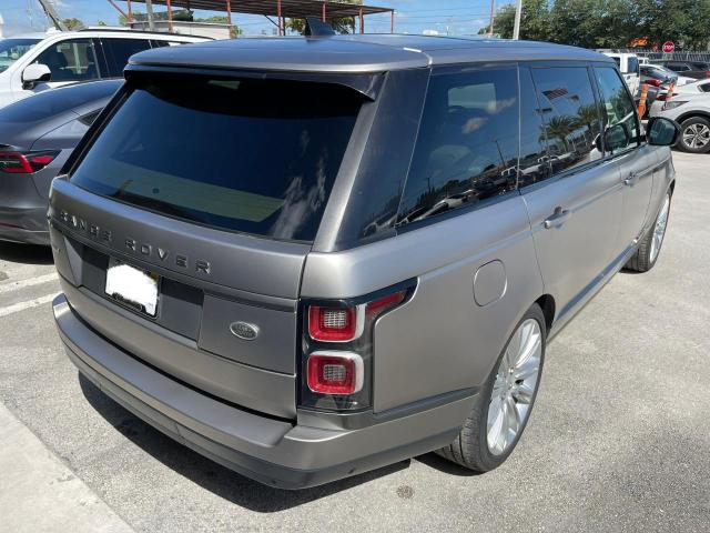 SALGV5RE0JA396463 - 2018 LAND ROVER RANGE ROVE AUTOBIOGRAPHY TAN photo 4