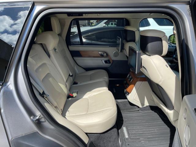 SALGV5RE0JA396463 - 2018 LAND ROVER RANGE ROVE AUTOBIOGRAPHY TAN photo 6