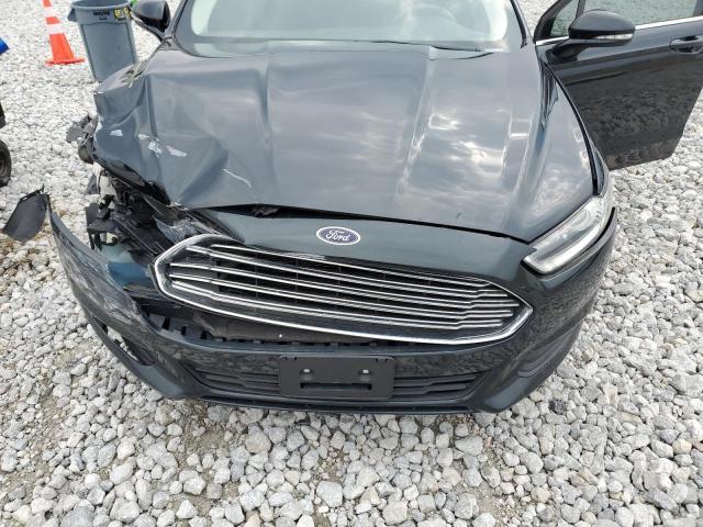 3FA6P0H72ER225556 - 2014 FORD FUSION SE TEAL photo 11