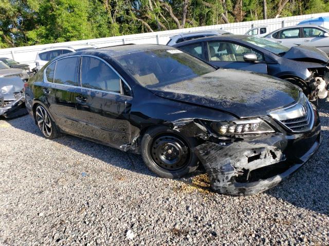 JH4KC1F9XGC000381 - 2016 ACURA RLX ADVANCE BLACK photo 4