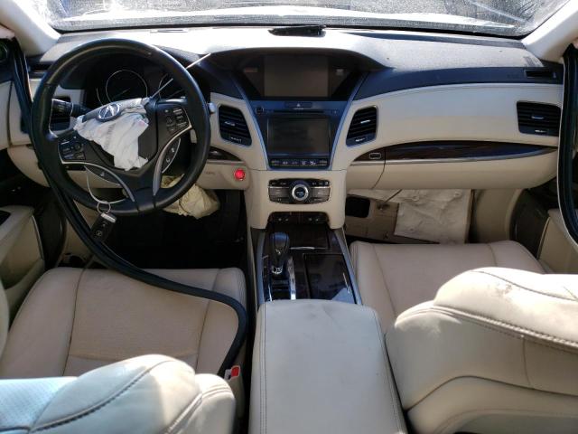 JH4KC1F9XGC000381 - 2016 ACURA RLX ADVANCE BLACK photo 8