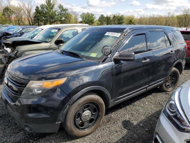 1FM5K8AR8DGC63504 - 2013 FORD EXPLORER POLICE INTERCEPTOR BLACK photo 1