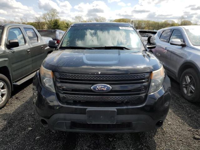 1FM5K8AR8DGC63504 - 2013 FORD EXPLORER POLICE INTERCEPTOR BLACK photo 5