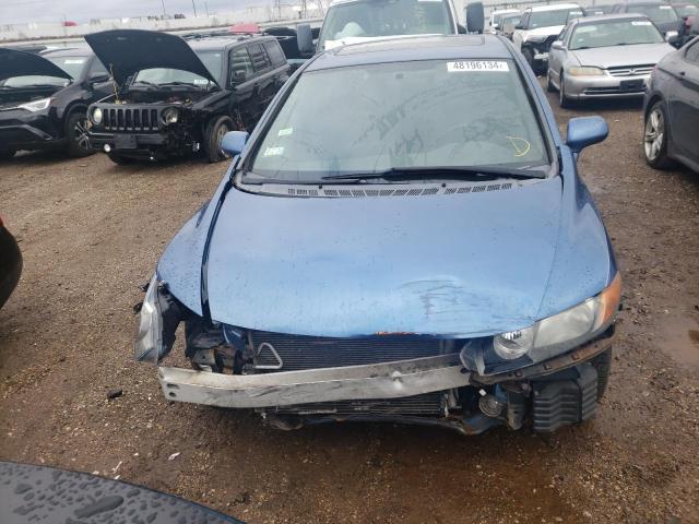 1HGFA16867L097922 - 2007 HONDA CIVIC EX BLUE photo 5