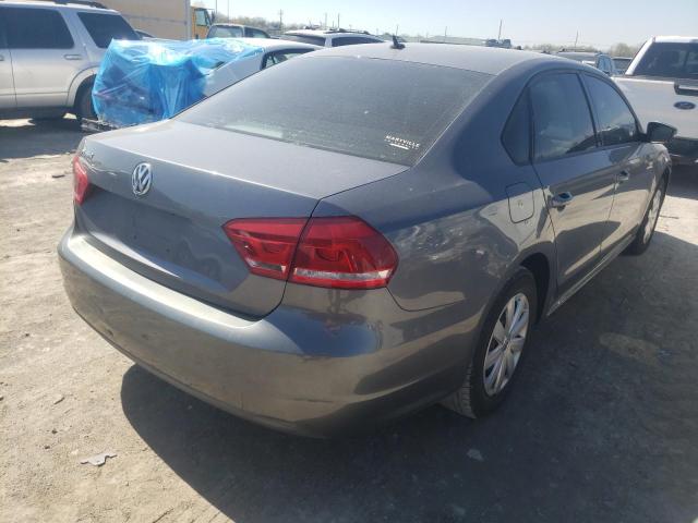 1VWAP7A33DC113895 - 2013 VOLKSWAGEN PASSAT S GRAY photo 3